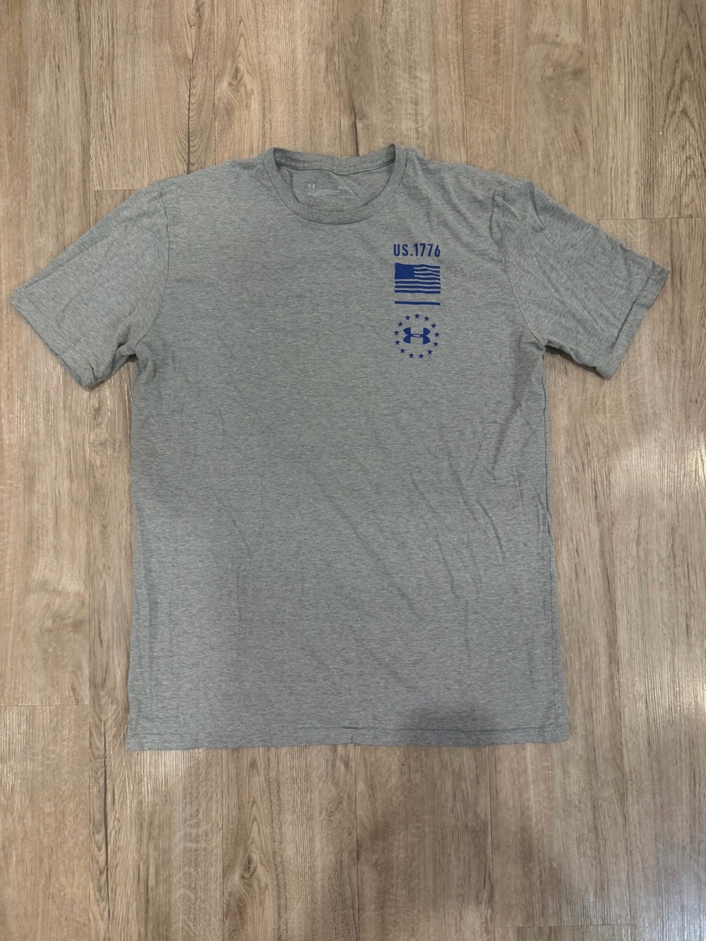 Under Armour Men’s Freedom T-Shirt - Grey - Size Medium